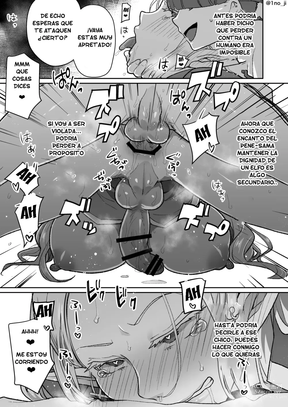 Page 19 of doujinshi Warui Elf o Shemale ni Shite Kaishin saseru Hanashi