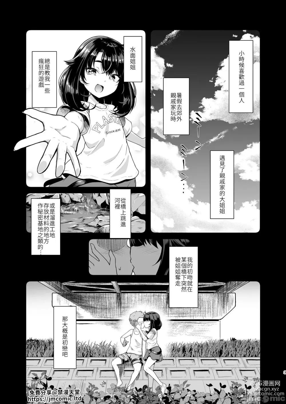 Page 2 of doujinshi 僕だけが知っている深夜の水面