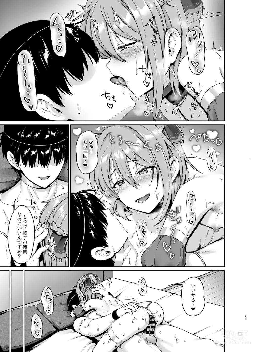 Page 26 of doujinshi Ouji no Shitsuke 2