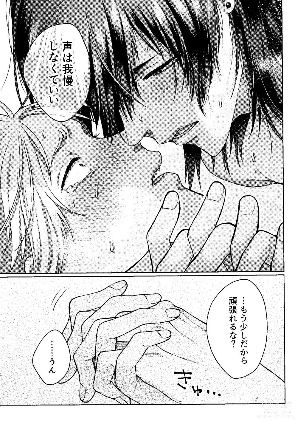 Page 18 of doujinshi Kiss wa Dame tte Ittanoni!! - I said no kissing!!