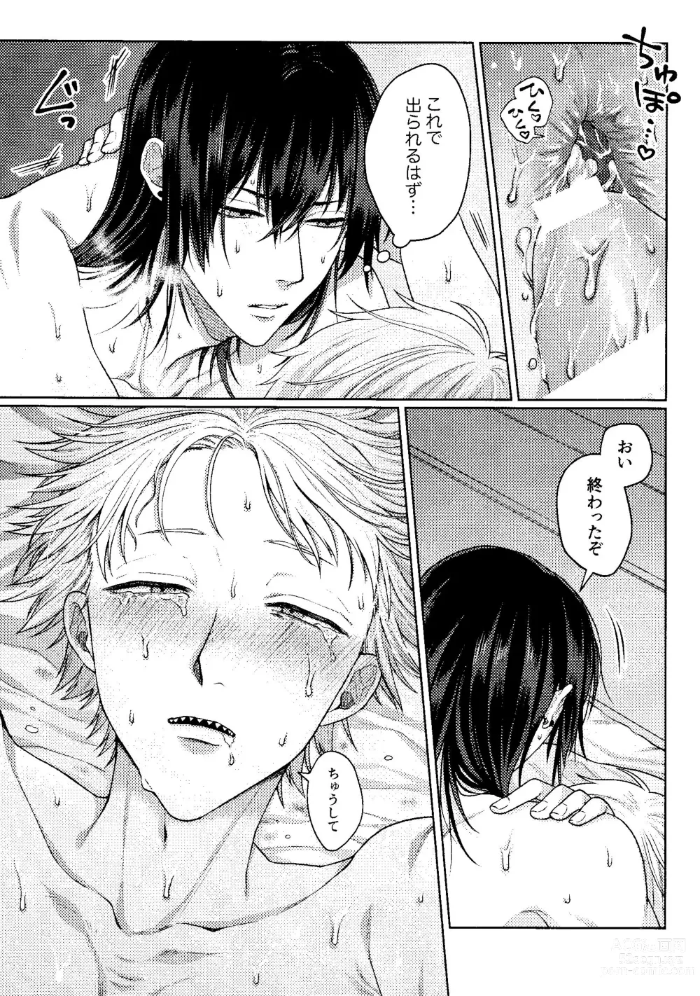 Page 22 of doujinshi Kiss wa Dame tte Ittanoni!! - I said no kissing!!