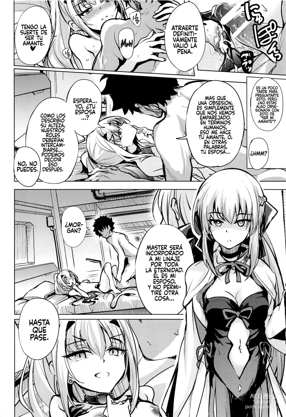 Page 15 of doujinshi Mizugi no Icha Koi Dragon Melusine