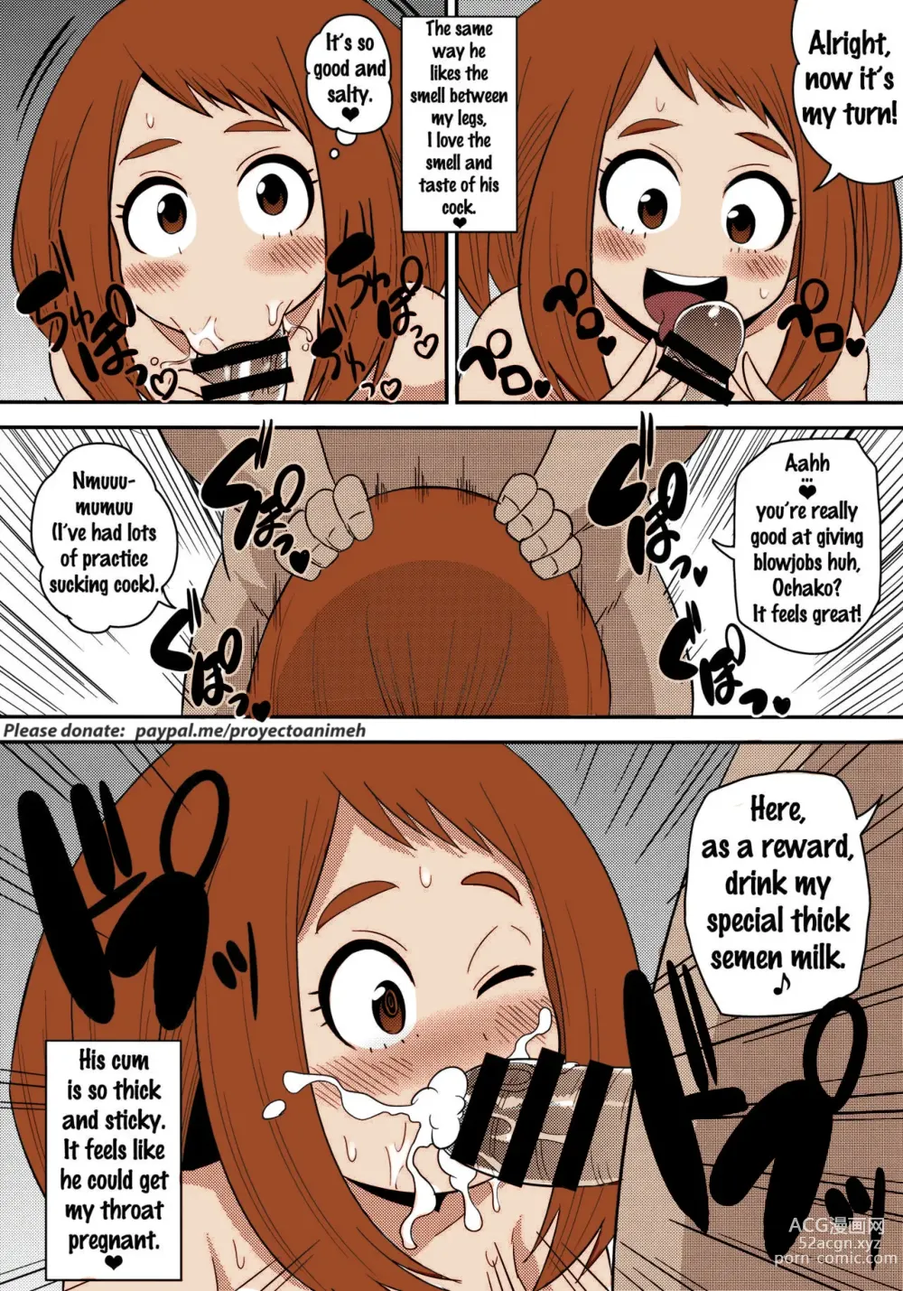 Page 6 of doujinshi Ochako Bitch Academia