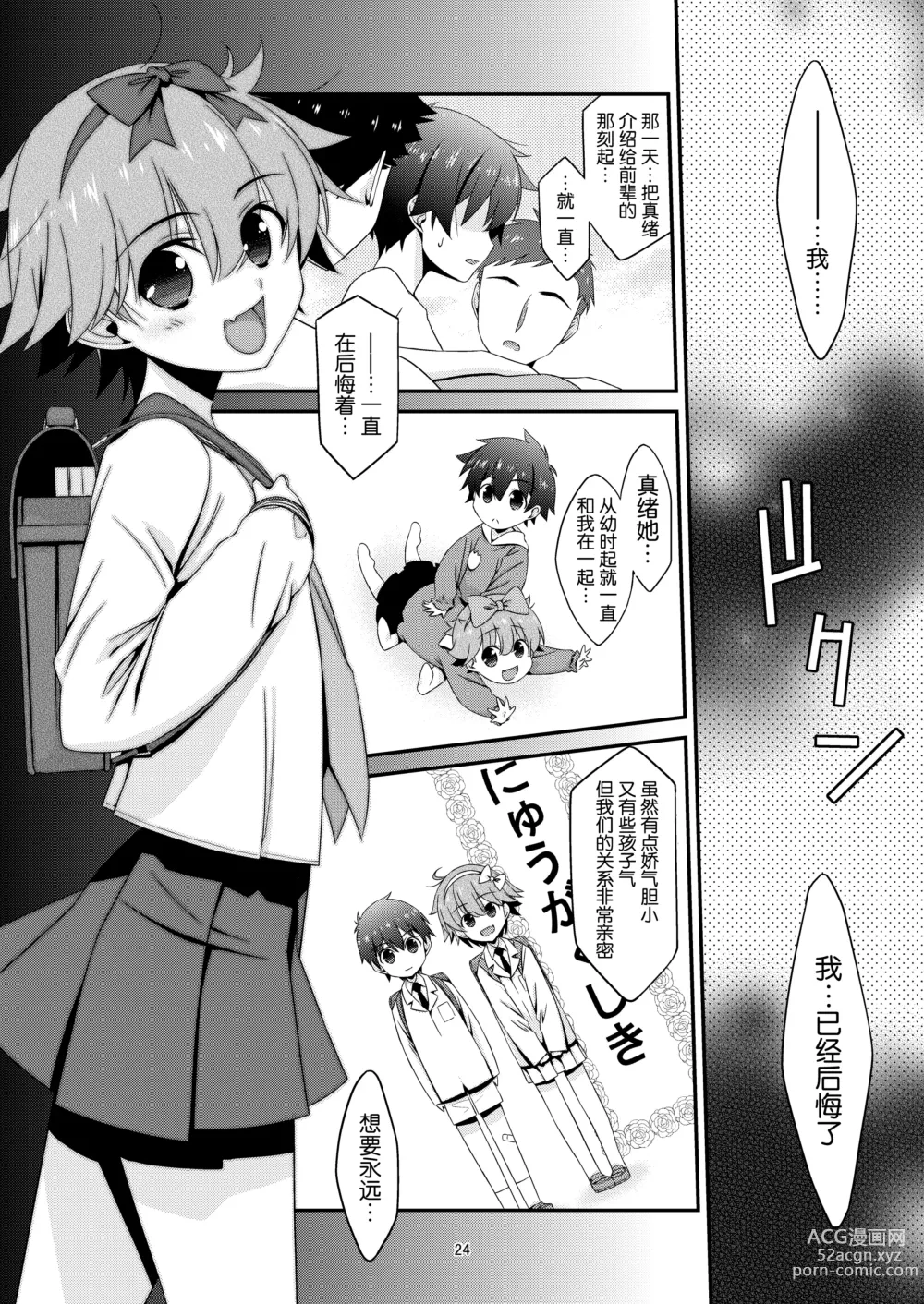 Page 23 of doujinshi Anoko ga Aitsu no Omocha ni Natta Hi - Kitagawa Mao Hen - Tsui no shou