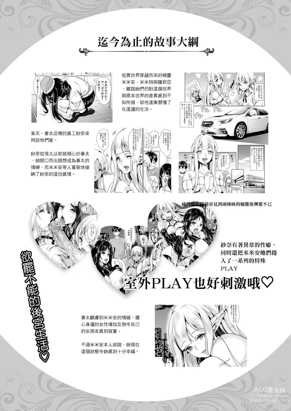 Page 799 of doujinshi 僕の異世界ハーレム+スケベエルフ姉妹、婚活に来る~ 整合