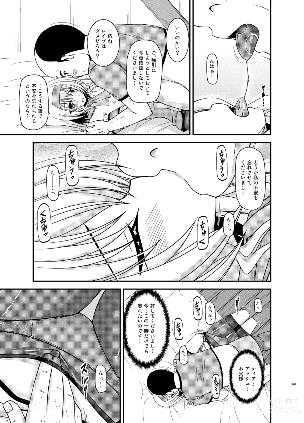 Page 207 of doujinshi Melon ga Chou Shindou! R Soushuuhen IV