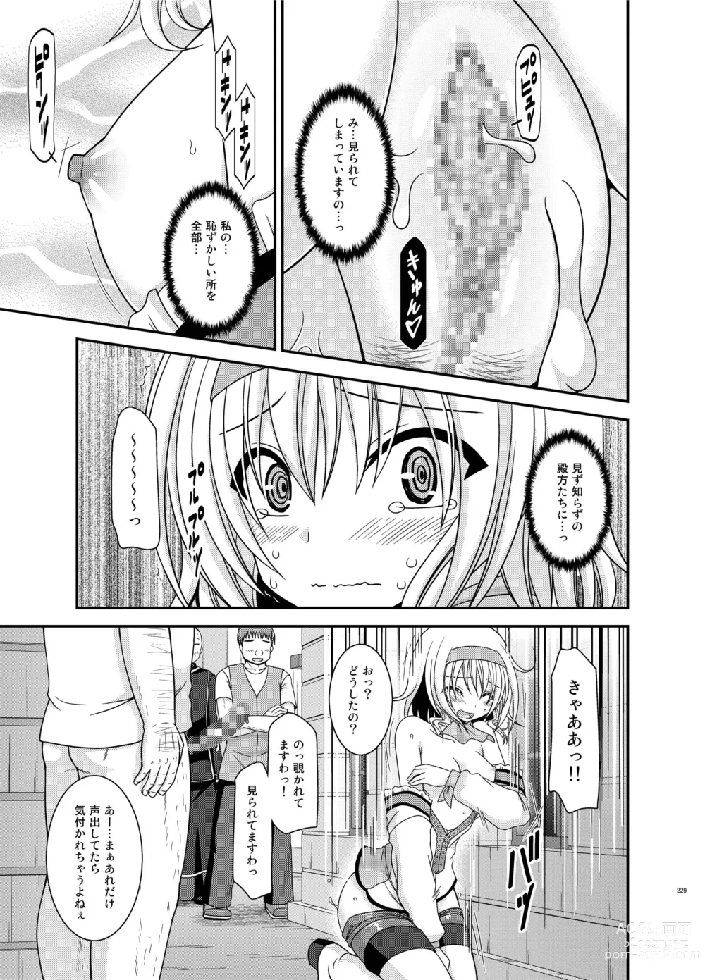 Page 229 of doujinshi Melon ga Chou Shindou! R Soushuuhen IV