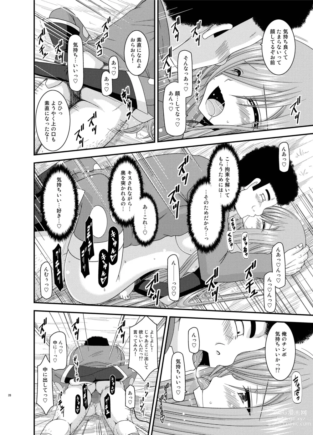 Page 28 of doujinshi Melon ga Chou Shindou! R Soushuuhen IV