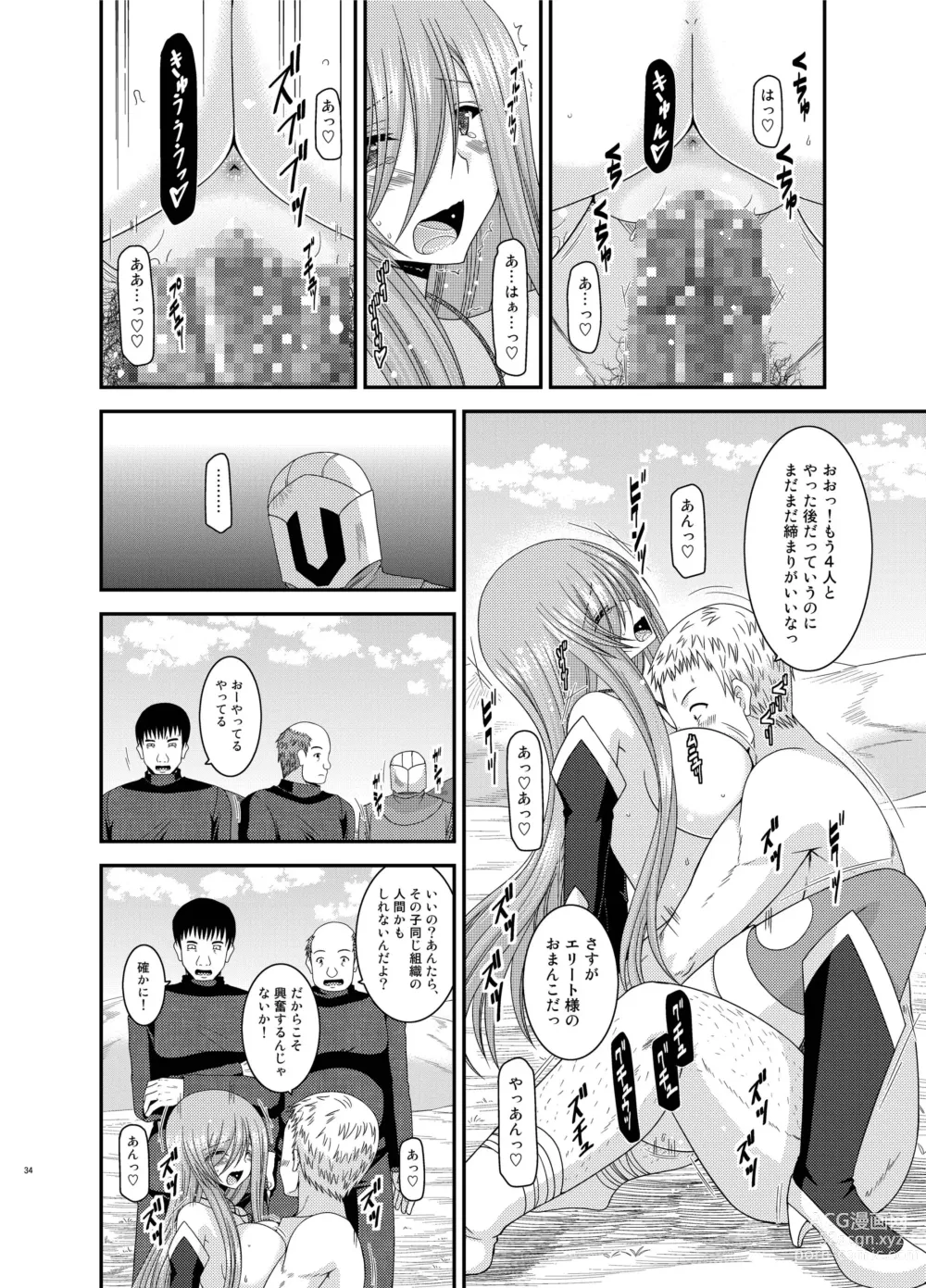 Page 34 of doujinshi Melon ga Chou Shindou! R Soushuuhen IV