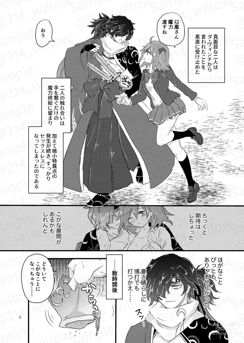 Page 3 of doujinshi dō i teko gana koto ni natchi ~yuu! ?][ fate grand order )