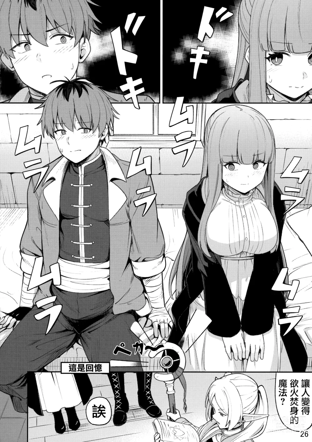 Page 27 of doujinshi Frierens Chotto H na Hon