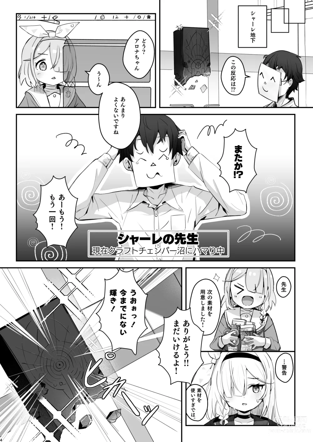 Page 3 of doujinshi Kono Atatakasa o Shitte Shimatta.