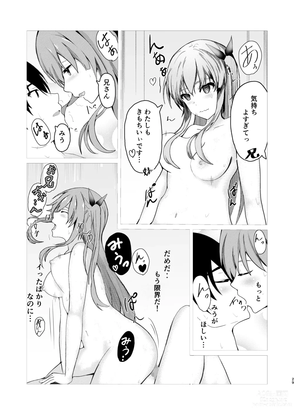 Page 29 of manga HimeImo -Himemitsu na Imo to no Kankei-