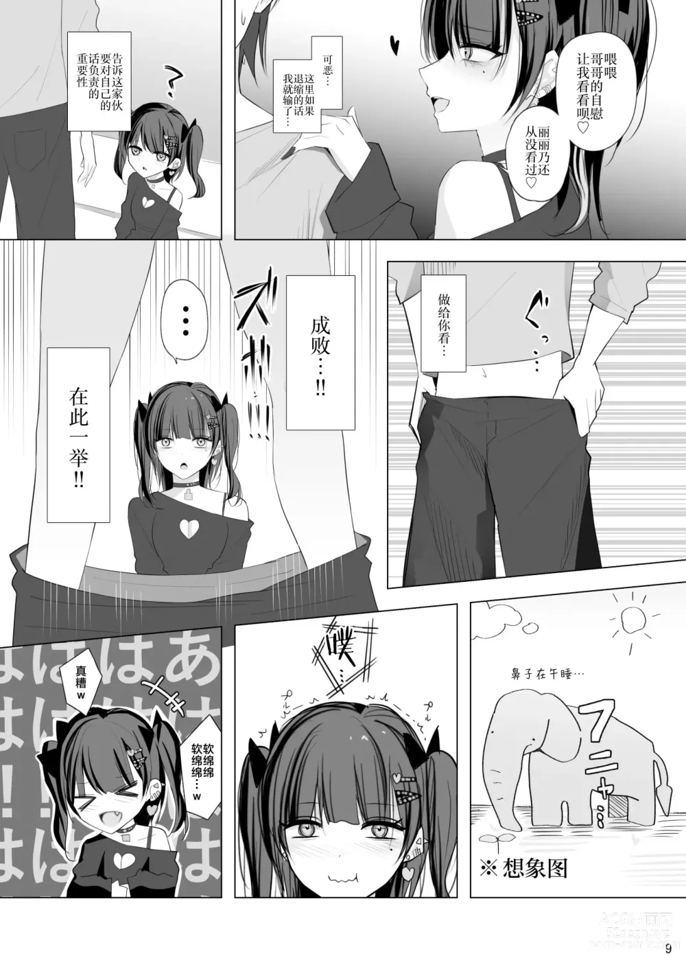 Page 8 of doujinshi Namaiki Joshi Ririno-chan