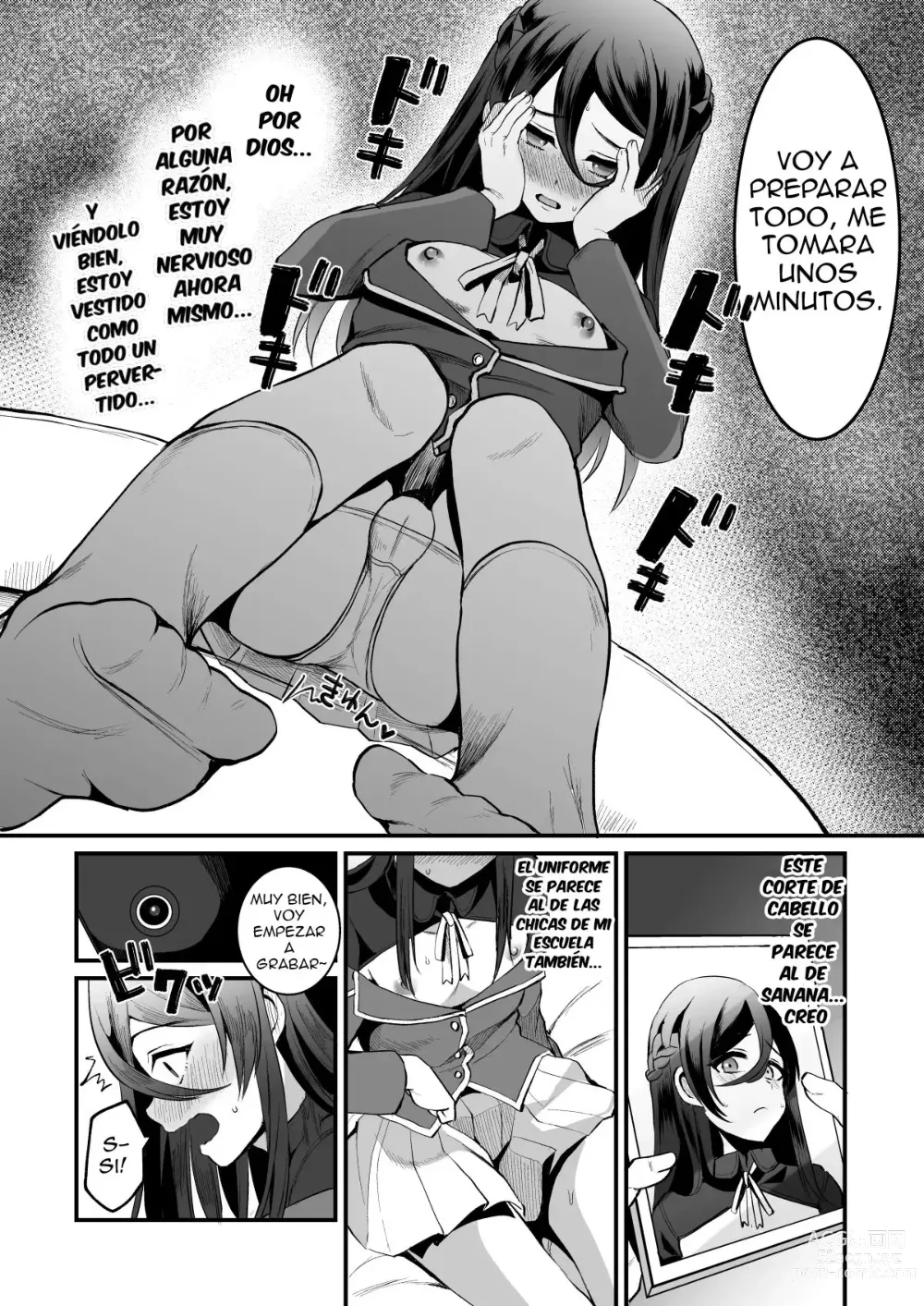 Page 5 of doujinshi Heroine Race Nukegake Oji-san.