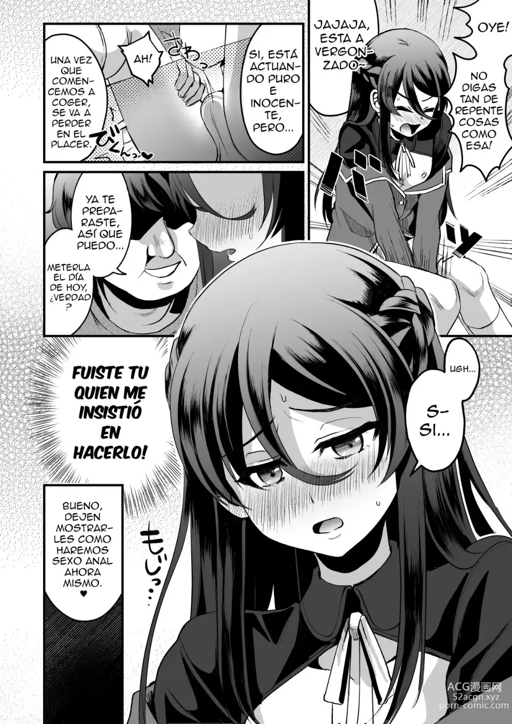 Page 7 of doujinshi Heroine Race Nukegake Oji-san.