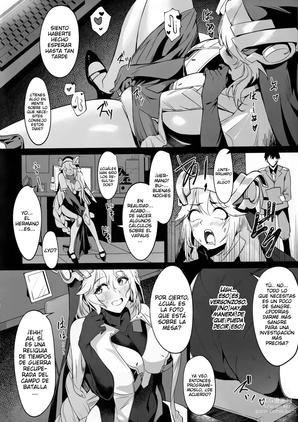 Page 3 of doujinshi Shikikan to Mendansuru