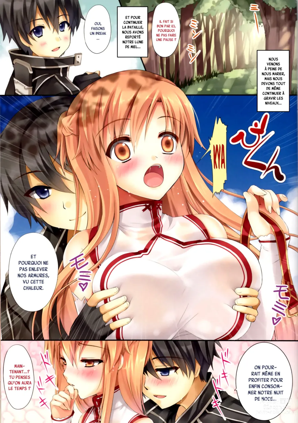 Page 2 of doujinshi Himitsu no Shinkonryokou (decensored)