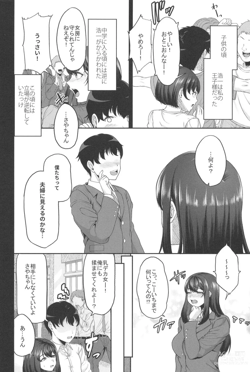 Page 24 of doujinshi 水泳部の彼女が親友を拒めなくなる過程