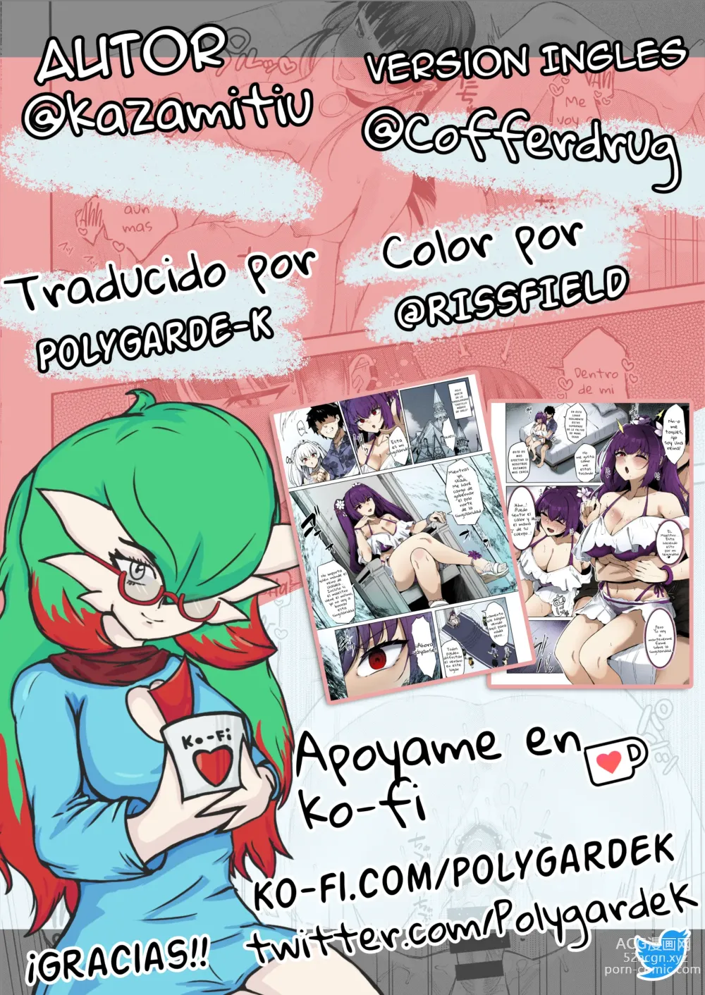 Page 29 of doujinshi Un manga sobre como proporcionar mana y casarse con la novia Skadi