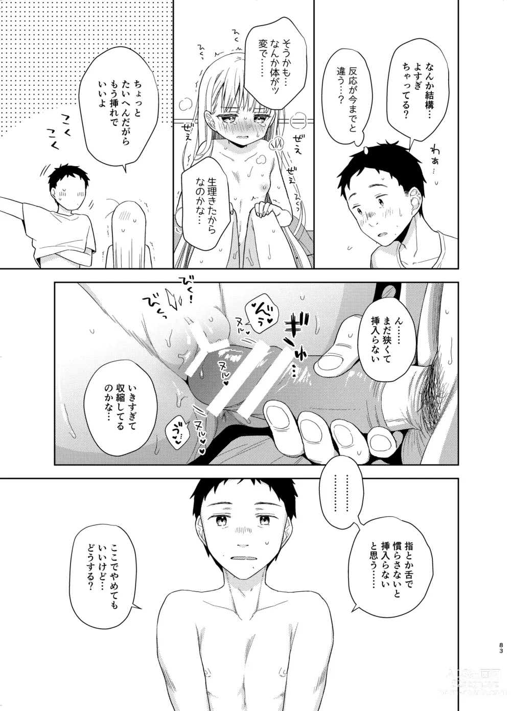 Page 81 of doujinshi TS Shoujo Haruki-kun 5