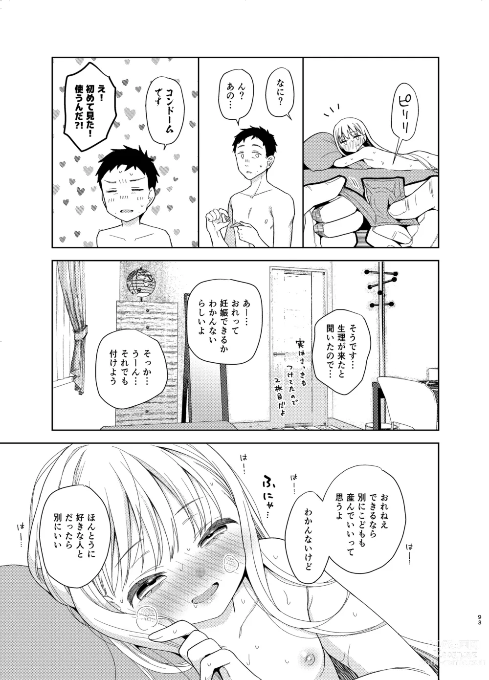 Page 91 of doujinshi TS Shoujo Haruki-kun 5