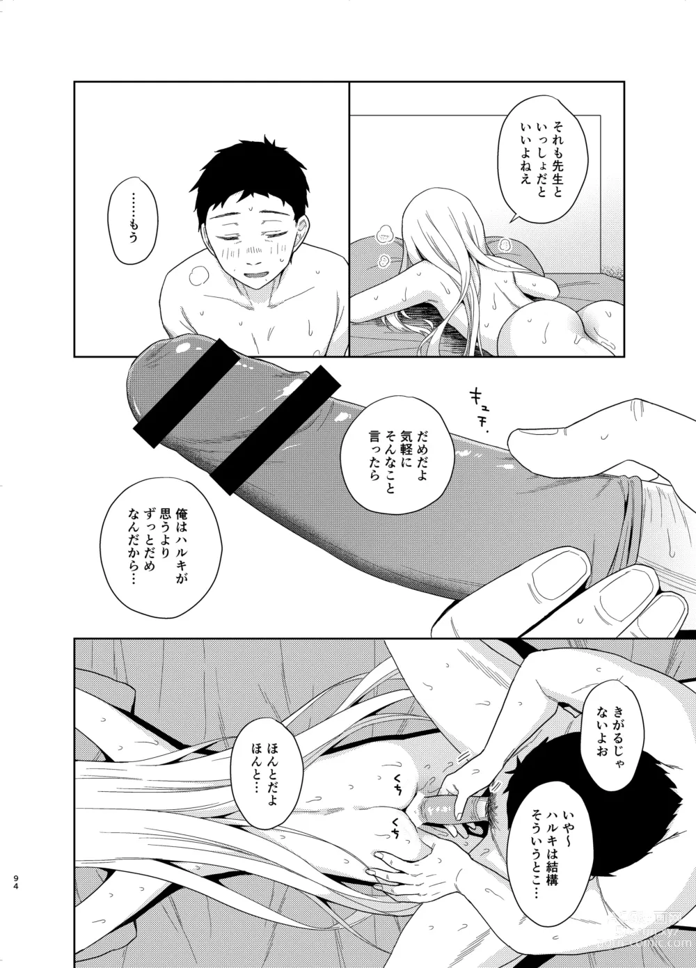 Page 92 of doujinshi TS Shoujo Haruki-kun 5