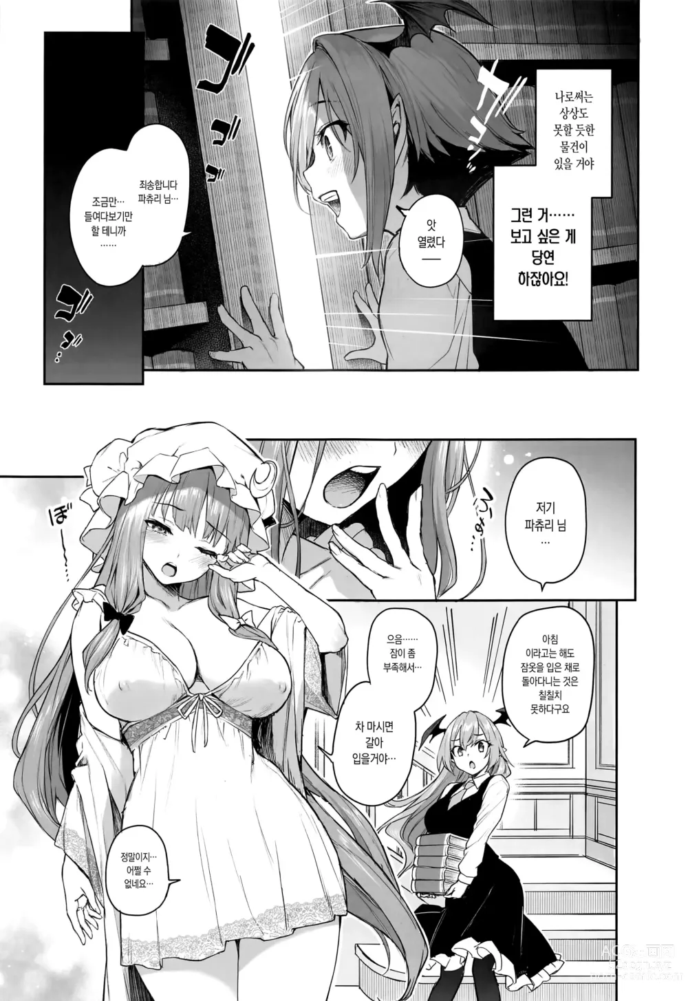 Page 5 of doujinshi 파츄리 님과 비밀의 방