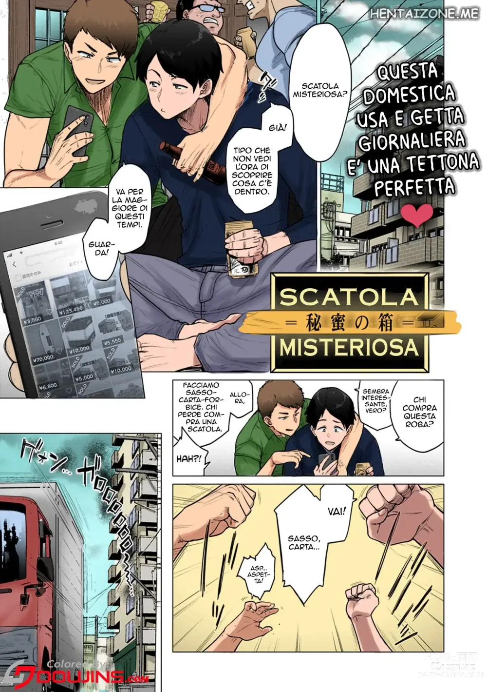 Page 1 of manga La Domestica Usa e Getta