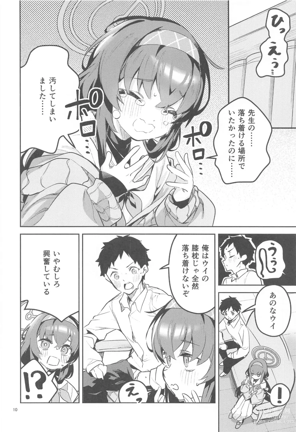 Page 9 of doujinshi Kokoro ga Moreru Seito