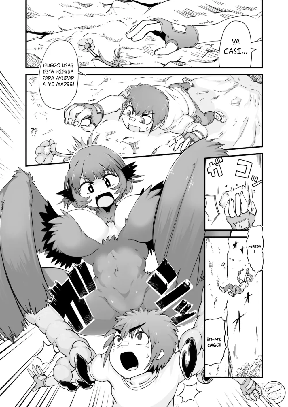 Page 4 of doujinshi Buttobi! Harpy Girl (decensored)