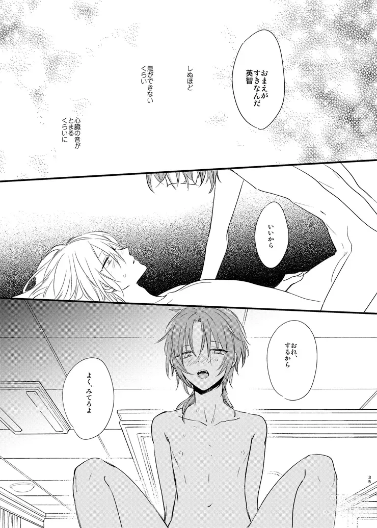 Page 33 of doujinshi Utsukushii Namae