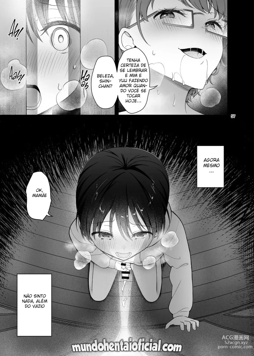 Page 57 of doujinshi Minha Mãe Só Vira uma Vadia Pro Meu Irmãozinho