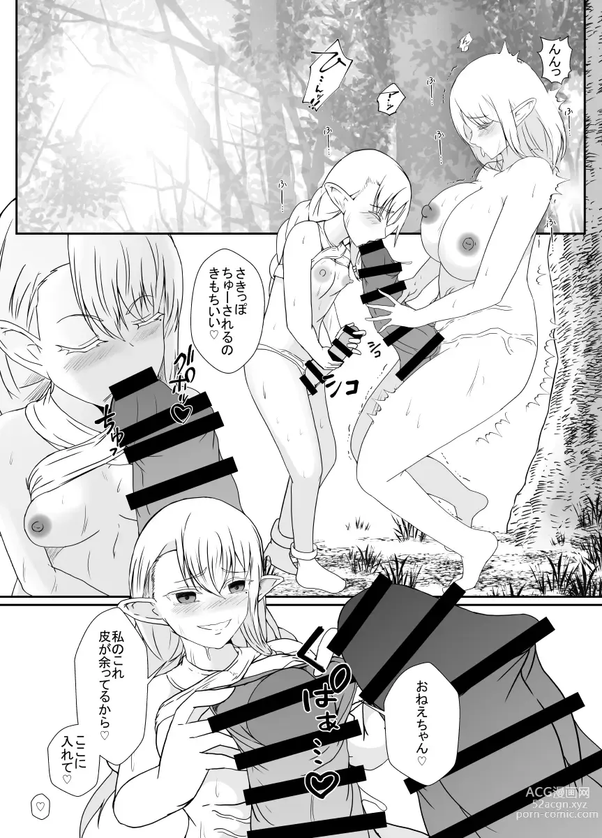 Page 33 of doujinshi [Hyoui no Jikan (Shimakawa) Elf no Sato de Futanari Kisei Pandemic