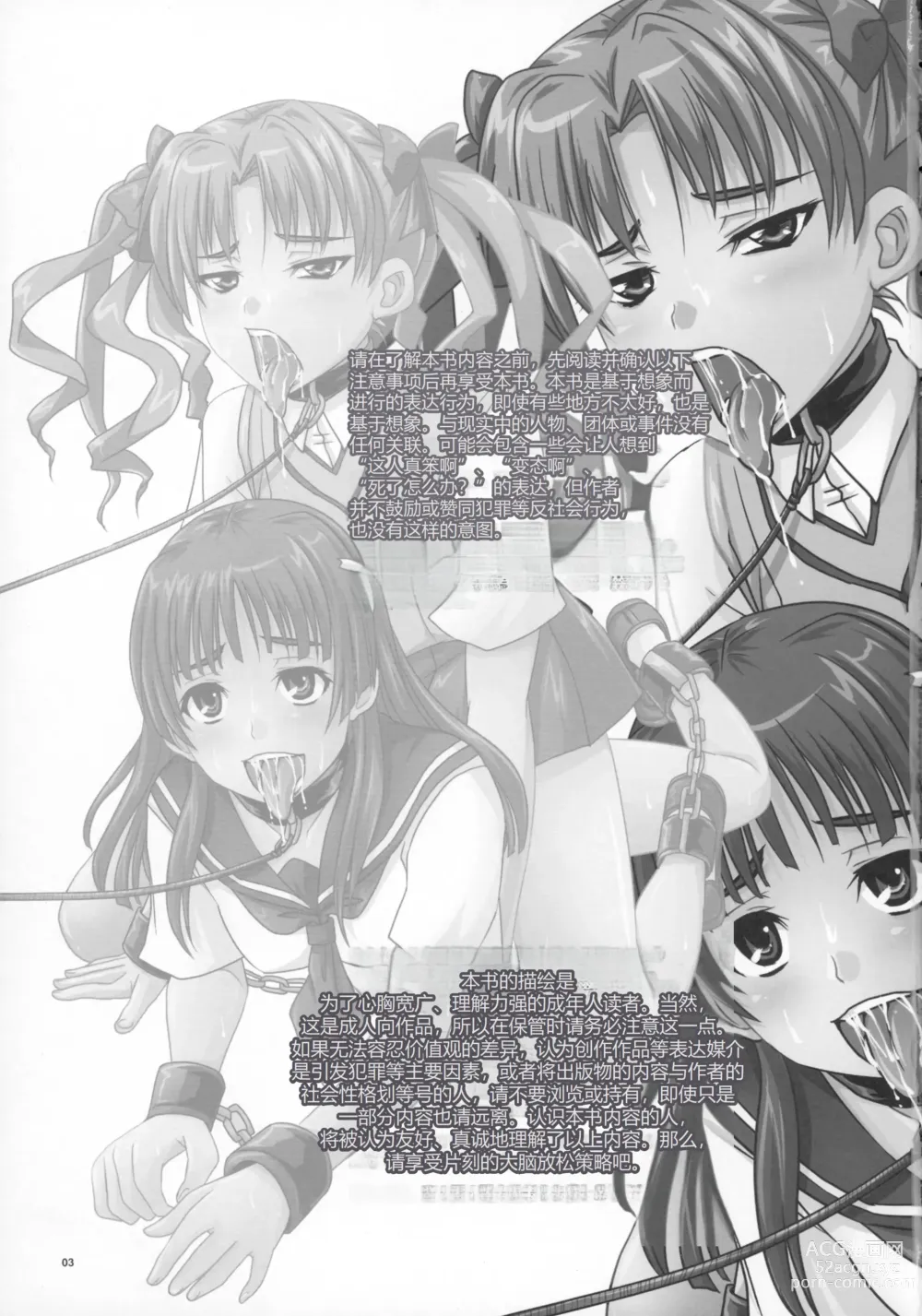 Page 3 of doujinshi Toaru Yonin no Abnormal Play