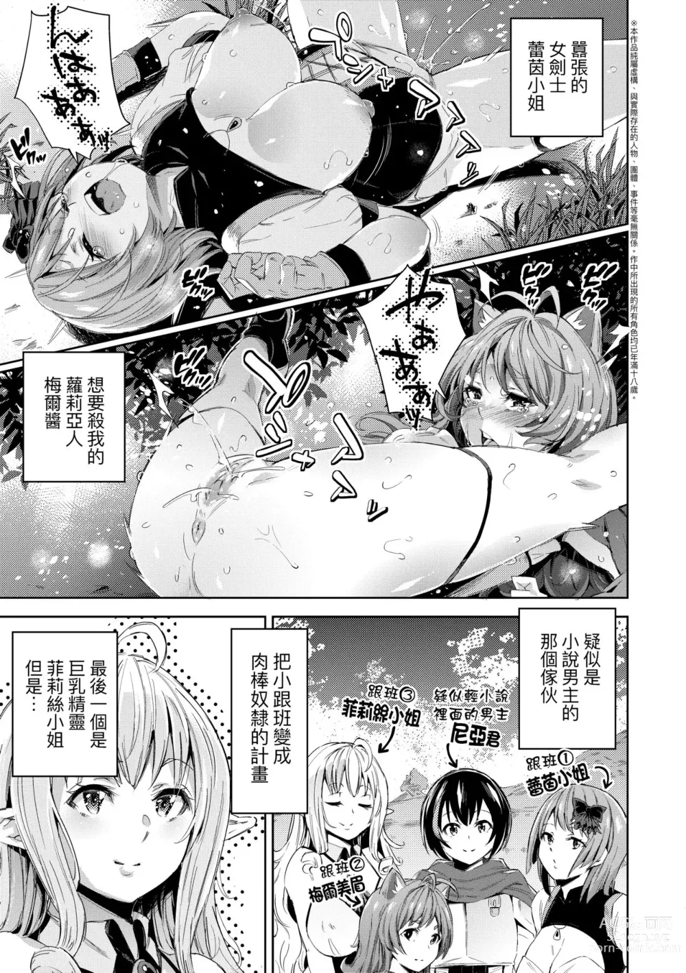 Page 66 of manga Isekai Teni shita Kodomobeya Oji-san ga Motemote Shujinkou no Torimaki Onna Zenin o Chinpo Dorei ni Site yarimashita. (decensored)