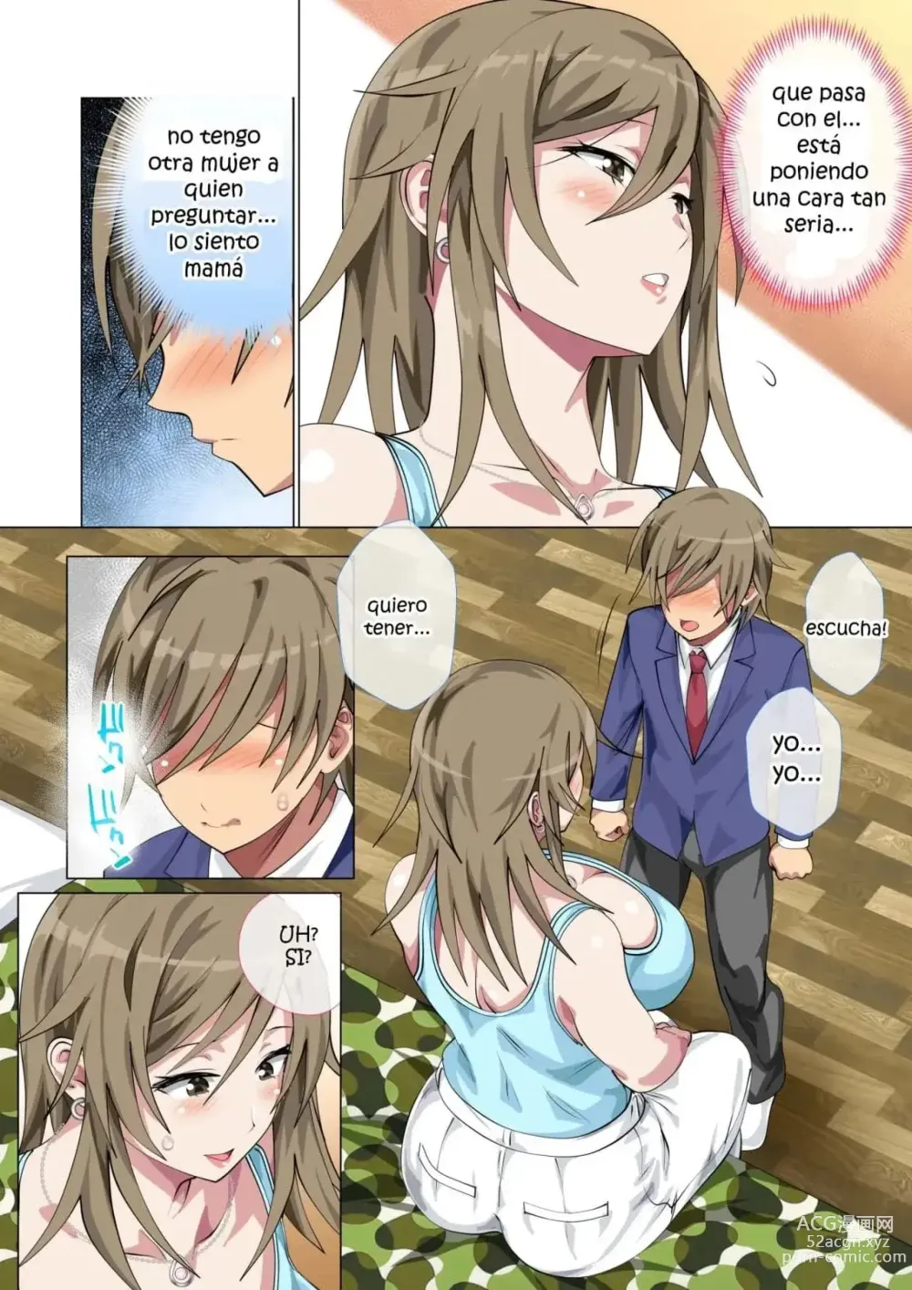 Page 9 of doujinshi Las consecuencias de que una madre sea arrastrada a hacer un video sexual