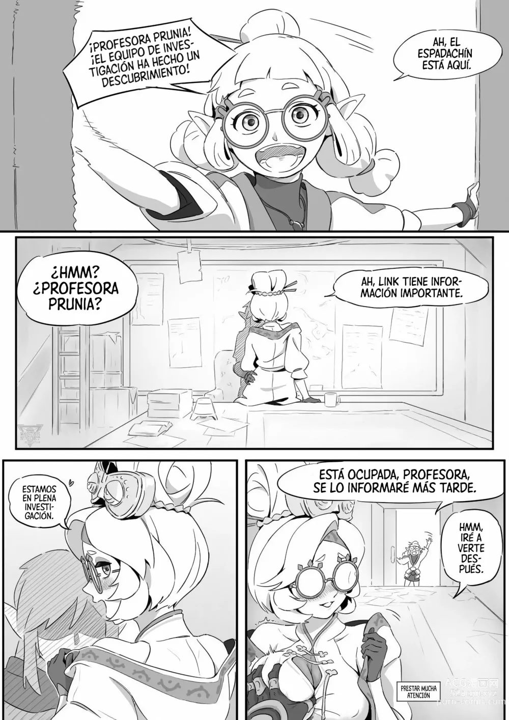 Page 9 of doujinshi Los Problemas De Prunia