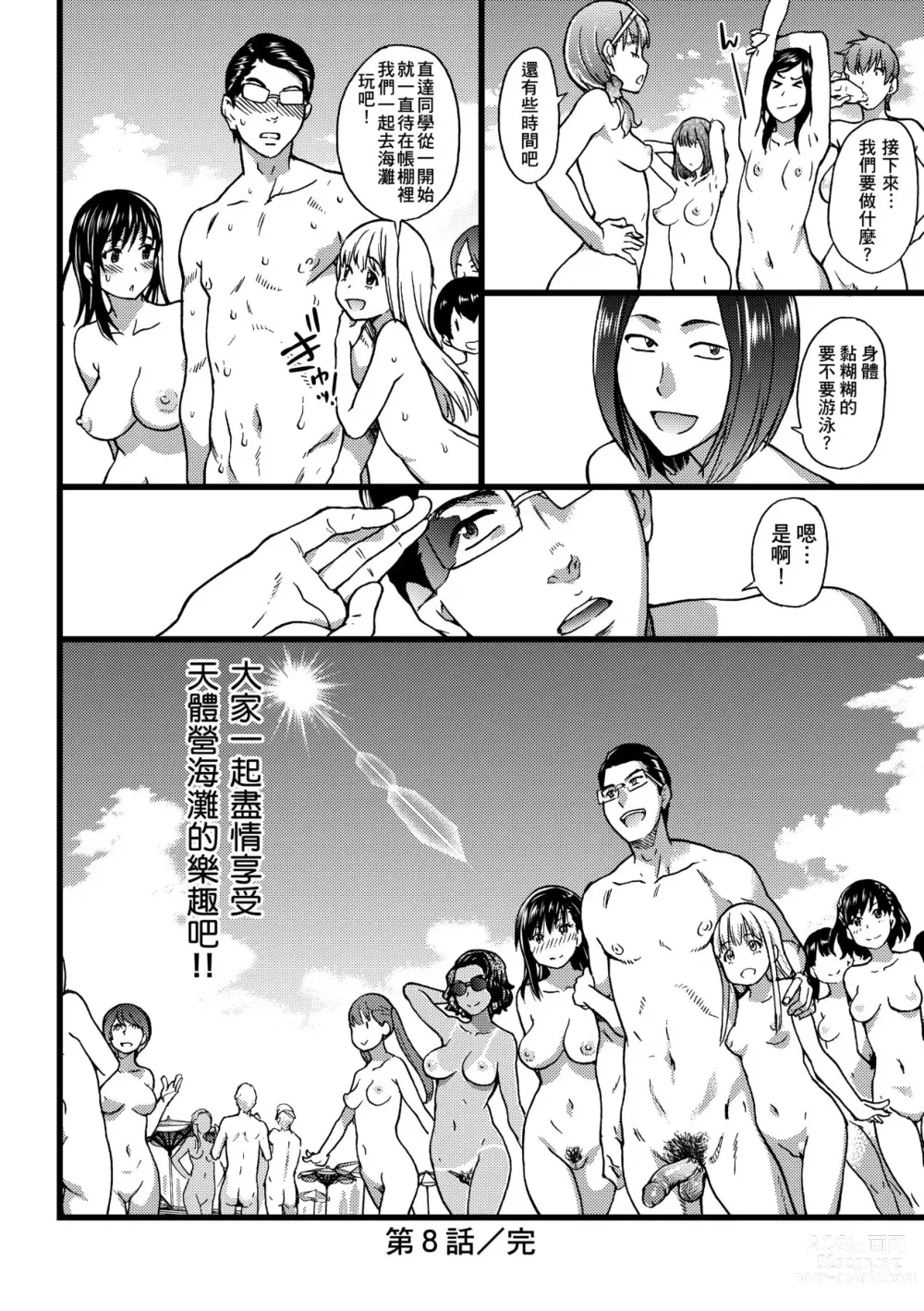 Page 223 of manga Nudist Beach ni Syuugaku Ryokoude!! (decensored)