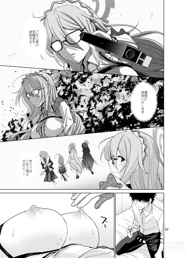 Page 37 of doujinshi Inbi ni Gohoushi Itashimasu