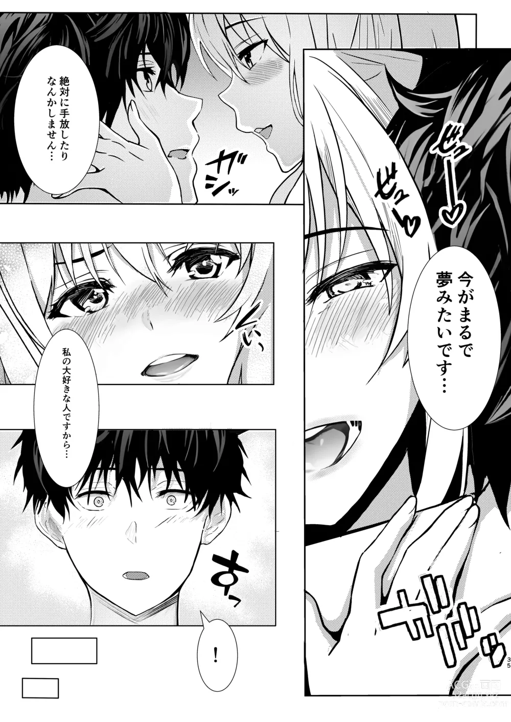 Page 35 of doujinshi Sensei & Watashi no Jikan