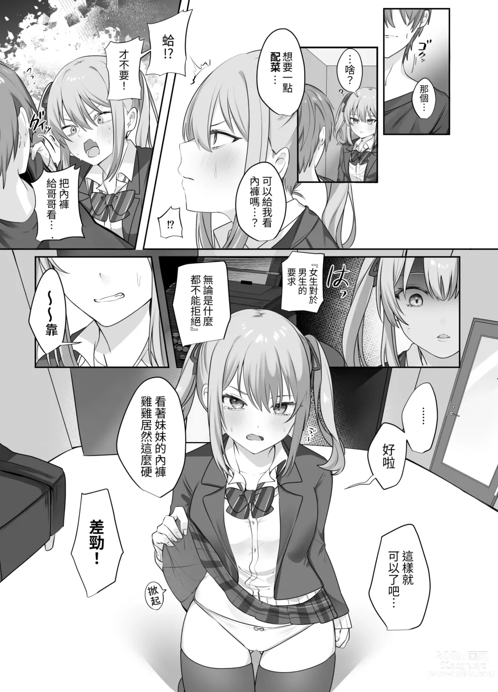 Page 11 of doujinshi Sex Shinai to Derarenai Heya ni Naka no Warui Imouto to Tojikomerareru