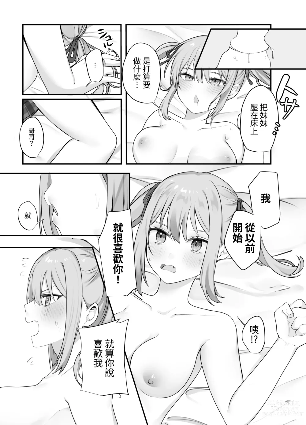 Page 30 of doujinshi Sex Shinai to Derarenai Heya ni Naka no Warui Imouto to Tojikomerareru