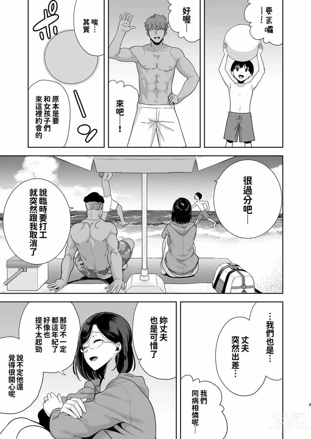 Page 9 of doujinshi Natsuzuma 1+2