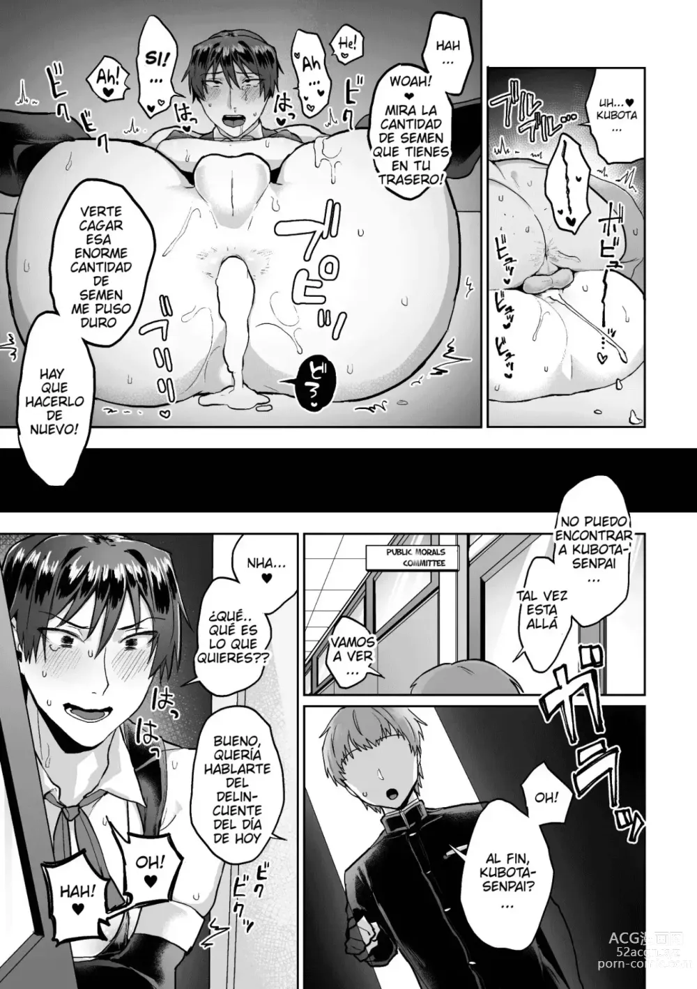 Page 45 of manga Zenkou Seito Akogare no Fuuki Iinchou ga Dosukebe Maso Datta no Daga! 1-3