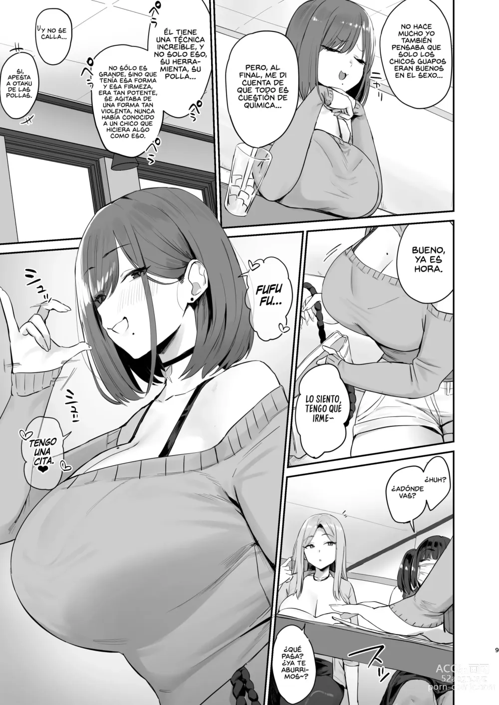 Page 9 of doujinshi Una Colegiala en Búsqueda de un Sugar Daddy, Encontró una buena Polla para Volverla de su Propiedad