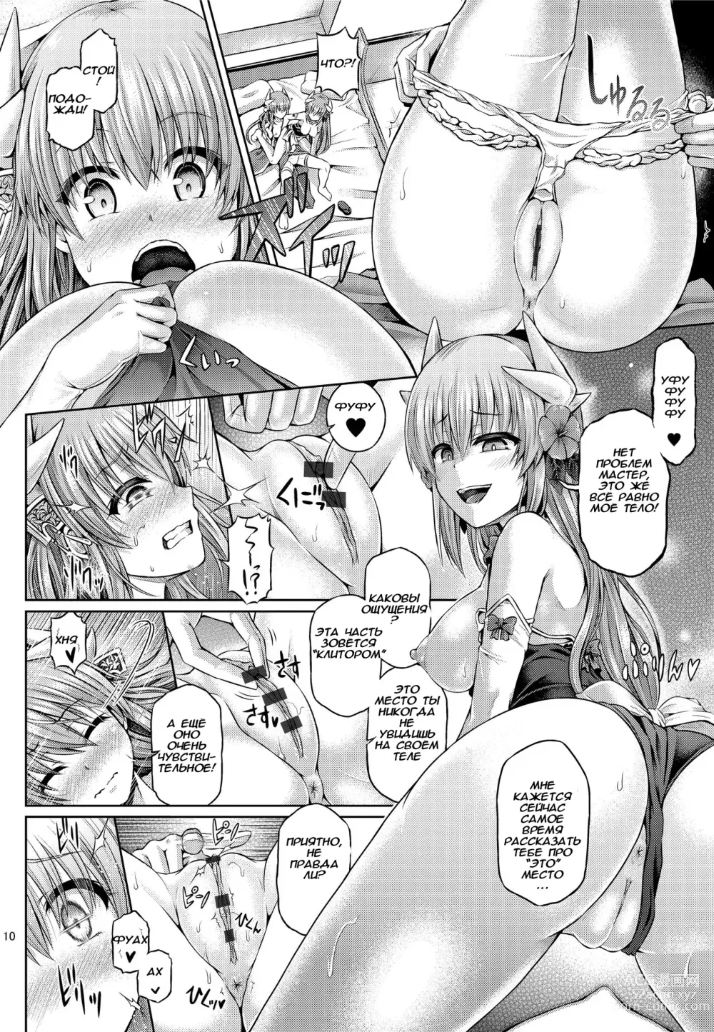 Page 11 of doujinshi Master ga Kiyohime ni Kigaetara - Trans Sexual Ficton Story