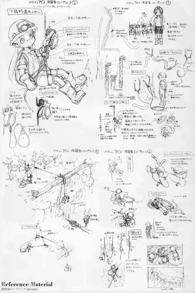 Page 252 of doujinshi Made in Abyss 来自深渊 设定集汇总