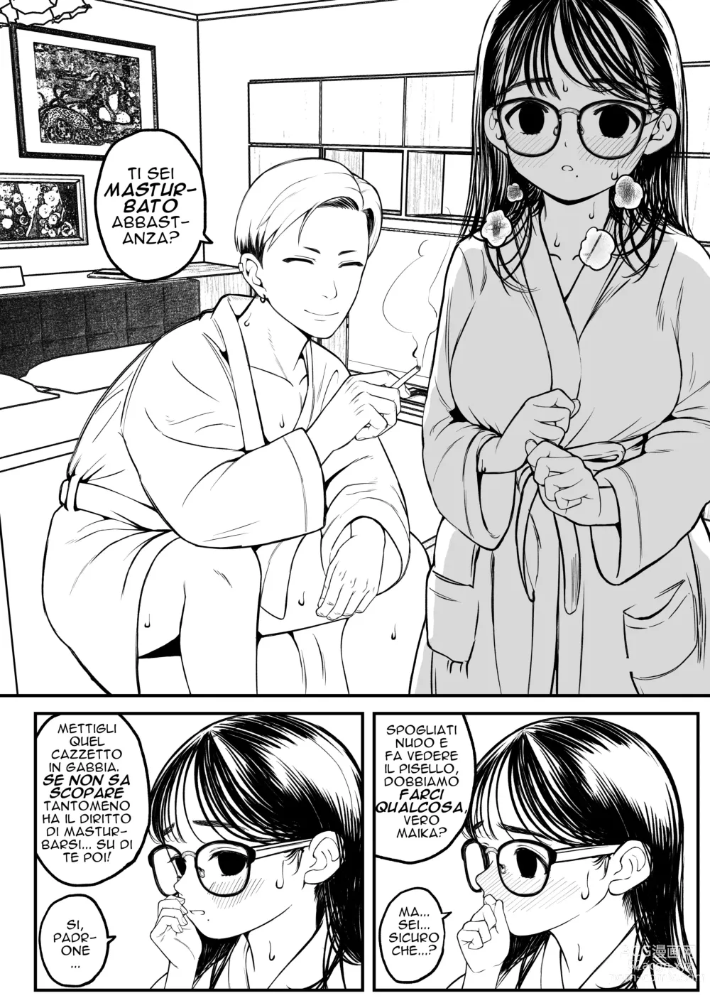 Page 11 of doujinshi Boku to Kanojo to Goshujin-sama no Fuyuyasumi Me 1+2