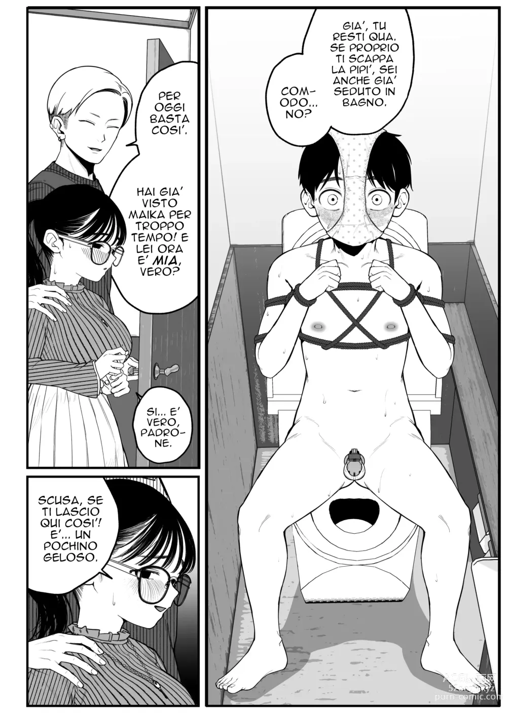 Page 43 of doujinshi Boku to Kanojo to Goshujin-sama no Fuyuyasumi Me 1+2